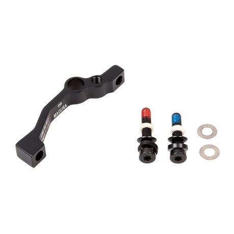 Magura QM40 CPL adapter met afstandhouder/schroeven en schijven zwart
