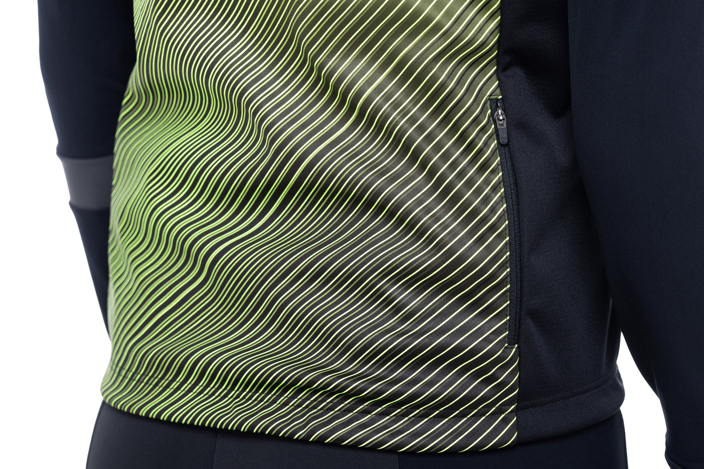 CUBE BLACKLINE Softshellbodywarmer Safety black´n´neon yellow