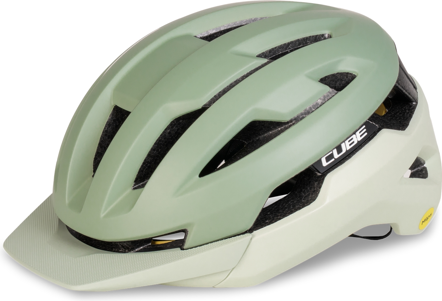 Cube Helm HOVER groen