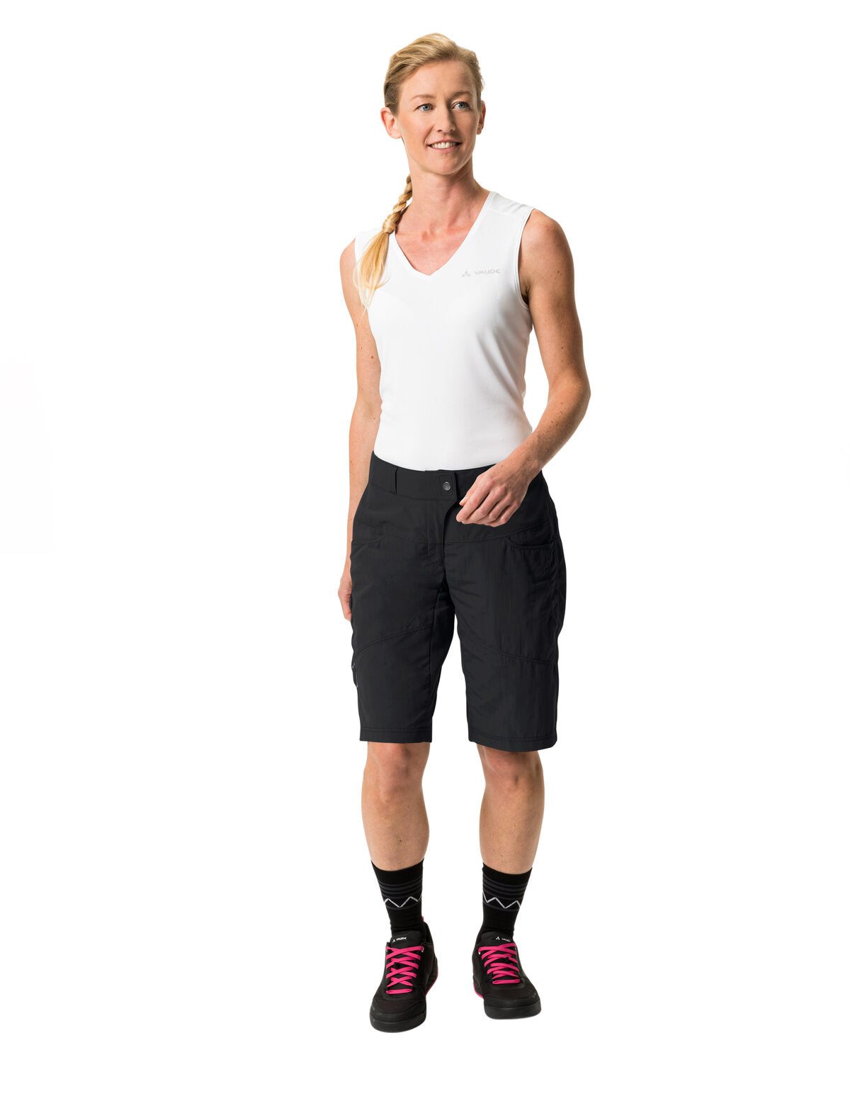 VAUDE Qimsa Shorts Dames zwart