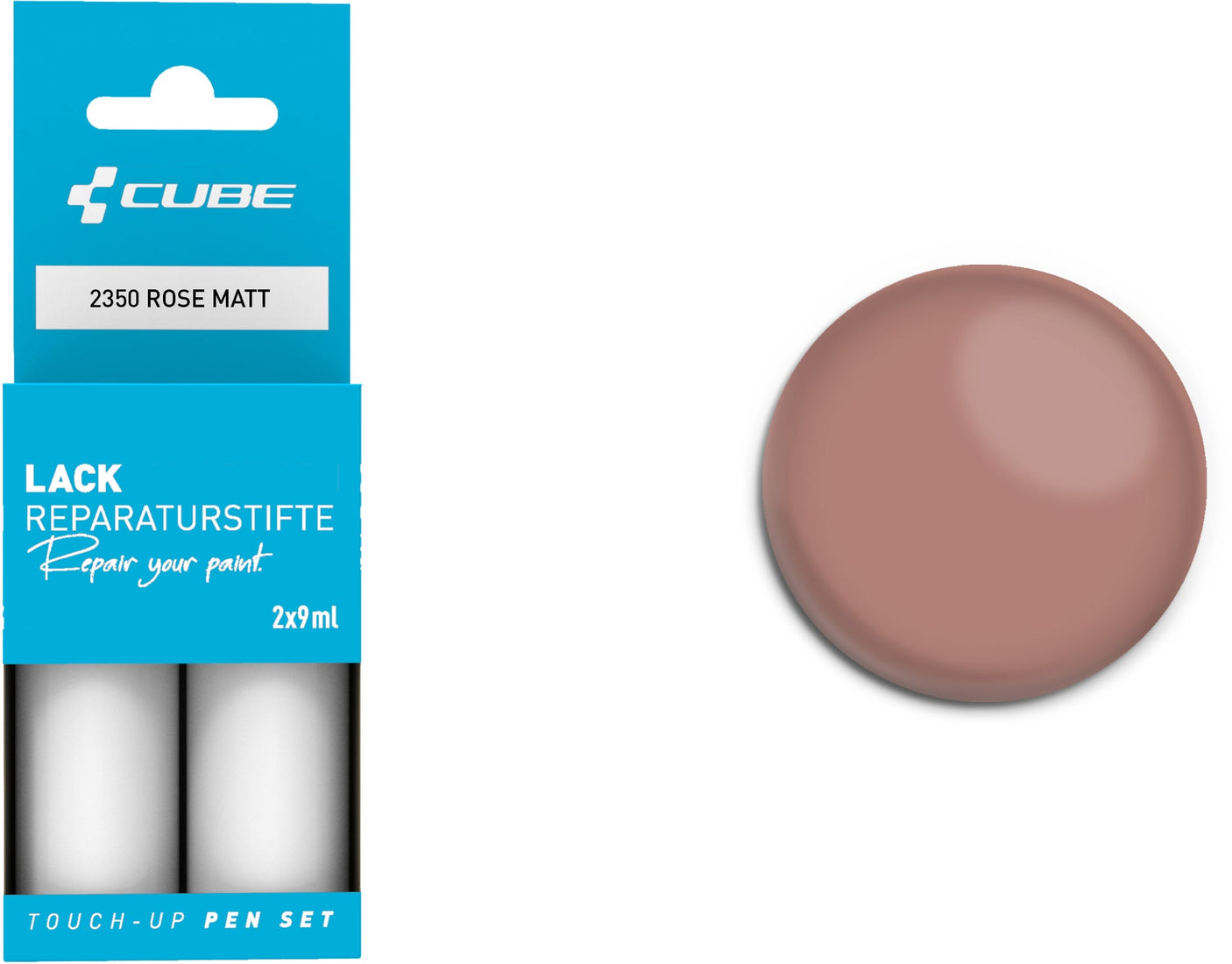 CUBE Lakstift Set ROZE mat 2350