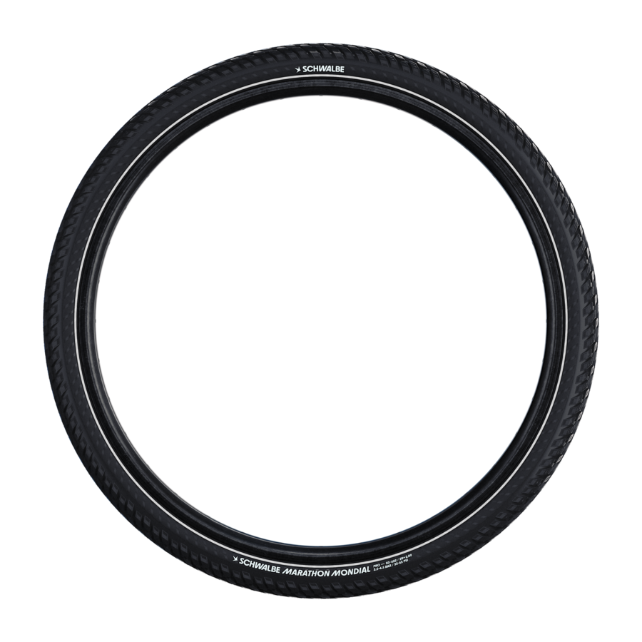 Schwalbe MARATHON MONDIAL PRO Evolution V-Guard ADDIX 26" zwart-reflecterend