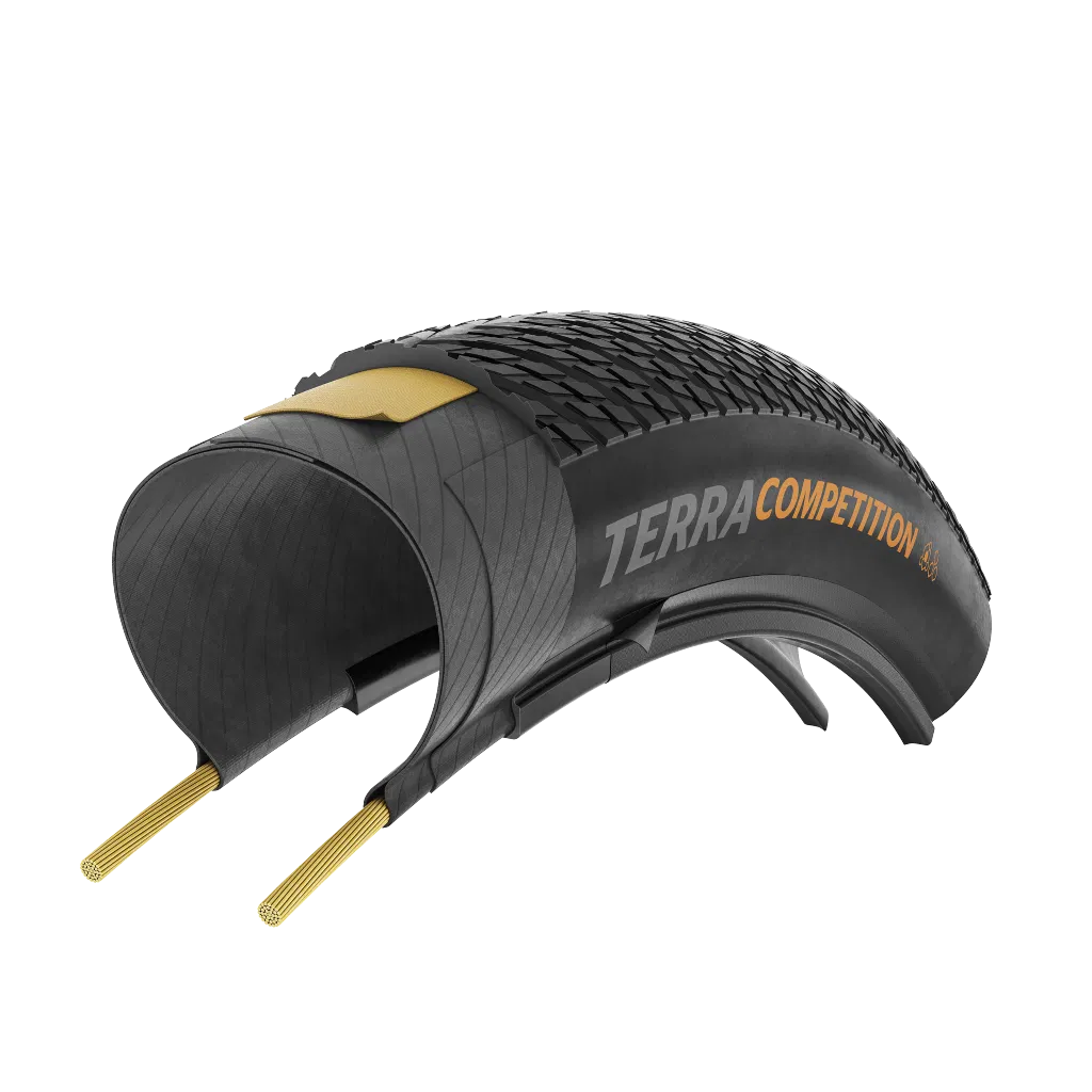 Continental Terra Competition Race Rapid E-25 28" vouwband zwart