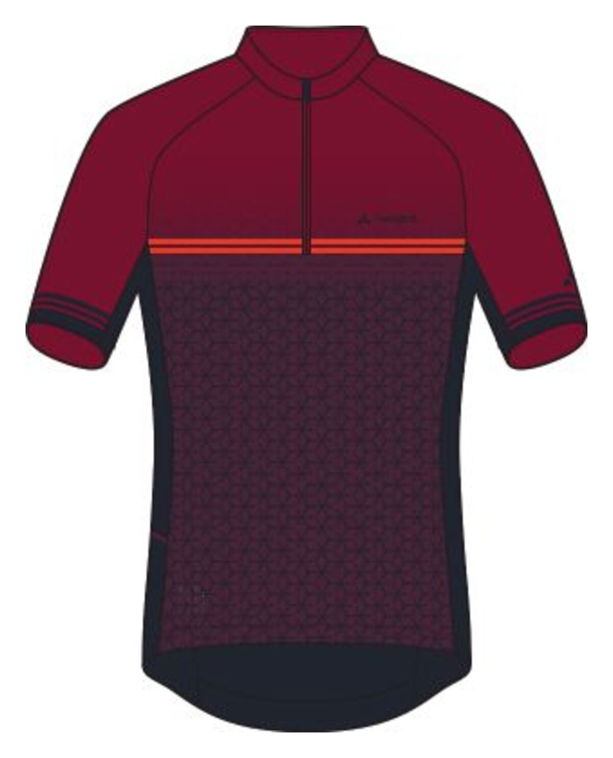 VAUDE Posta HZ Tricot II heren rood