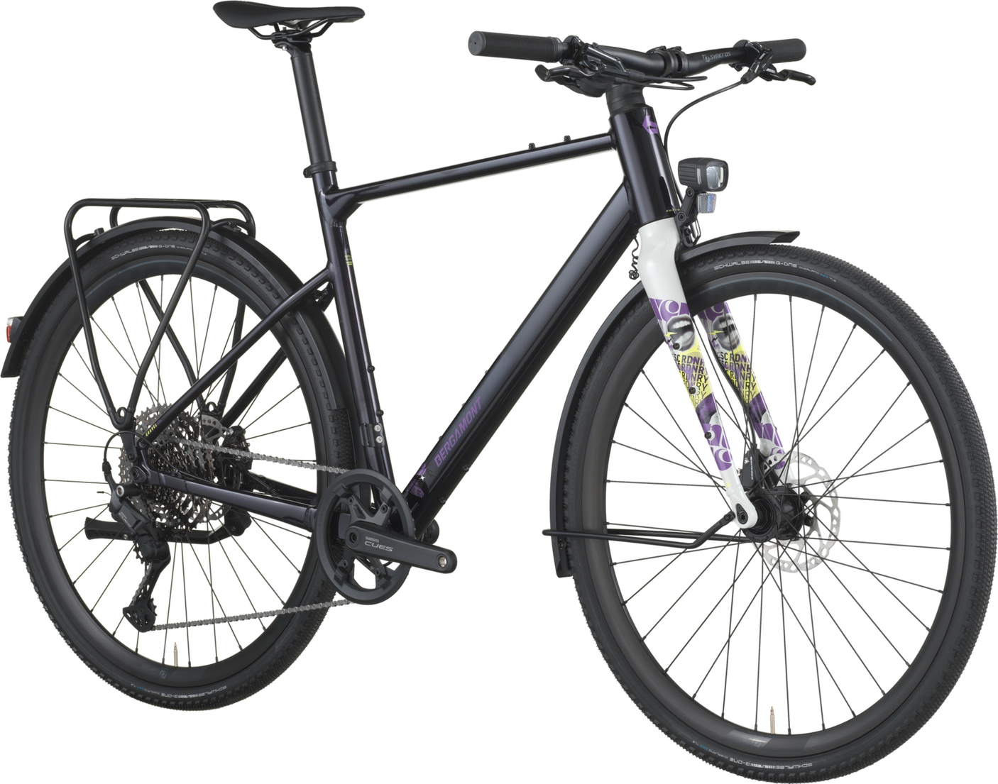 Bergamont Grandurance FB 10 EQ zwart/paars