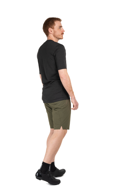 Cube GRAVEL Fietsshirt korte mouw grijs