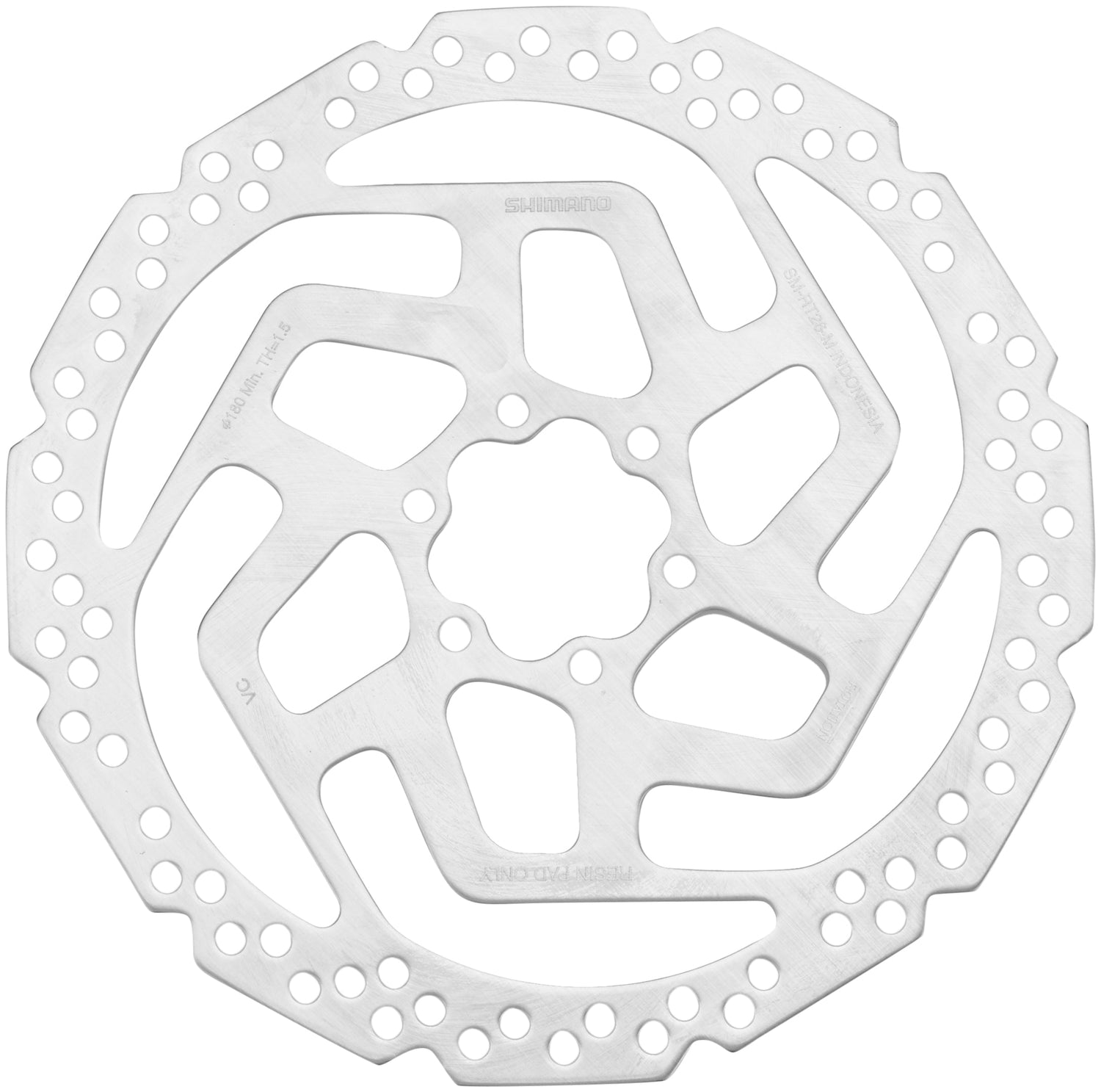 Shimano SM-RT26 remschijf 6-gats 180mm