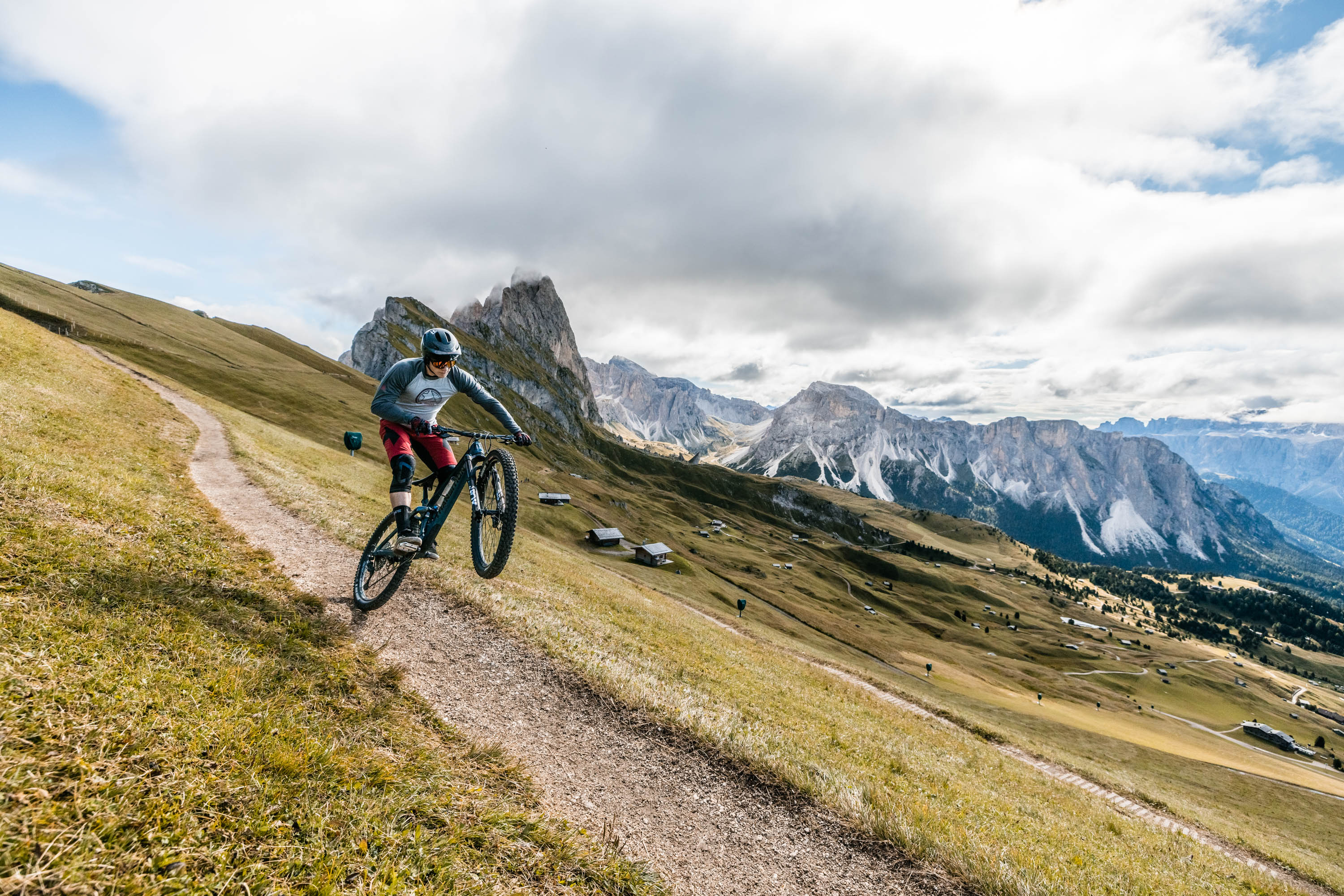 Zimtstern PureFlowz Shirt LS Heren Glacier Grey Melange/Gun Metal