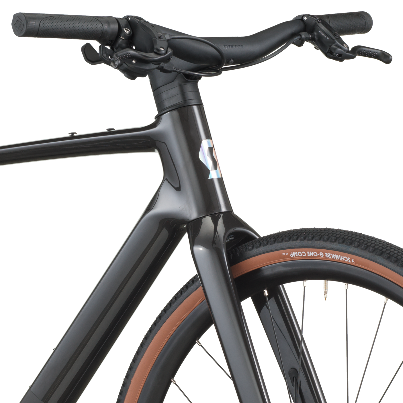 Scott Metrix 10 carbon zwart