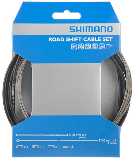 Shimano OT-SP41 schakelkabelset Road/roestvrij staal zwart