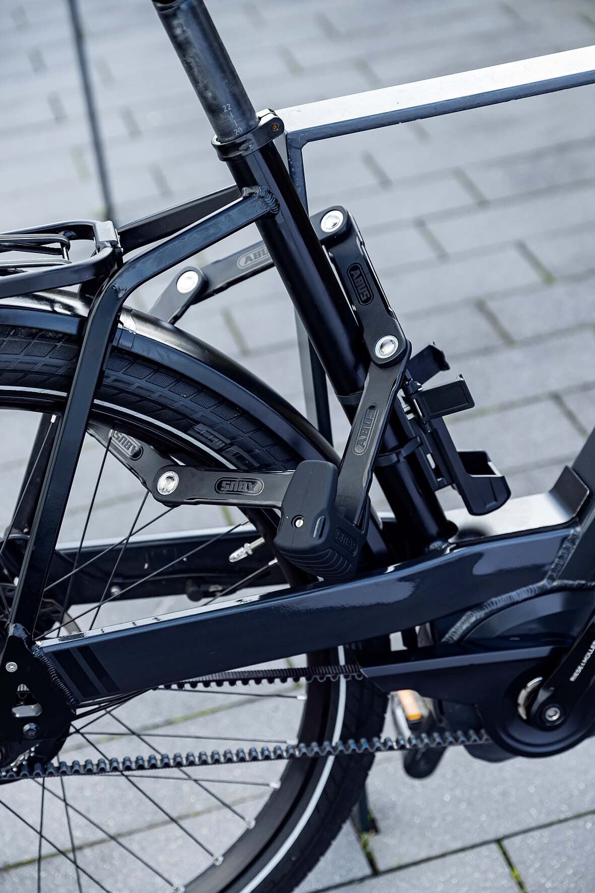 ABUS Bordo Granit 6500K/120 vouwslot zwart