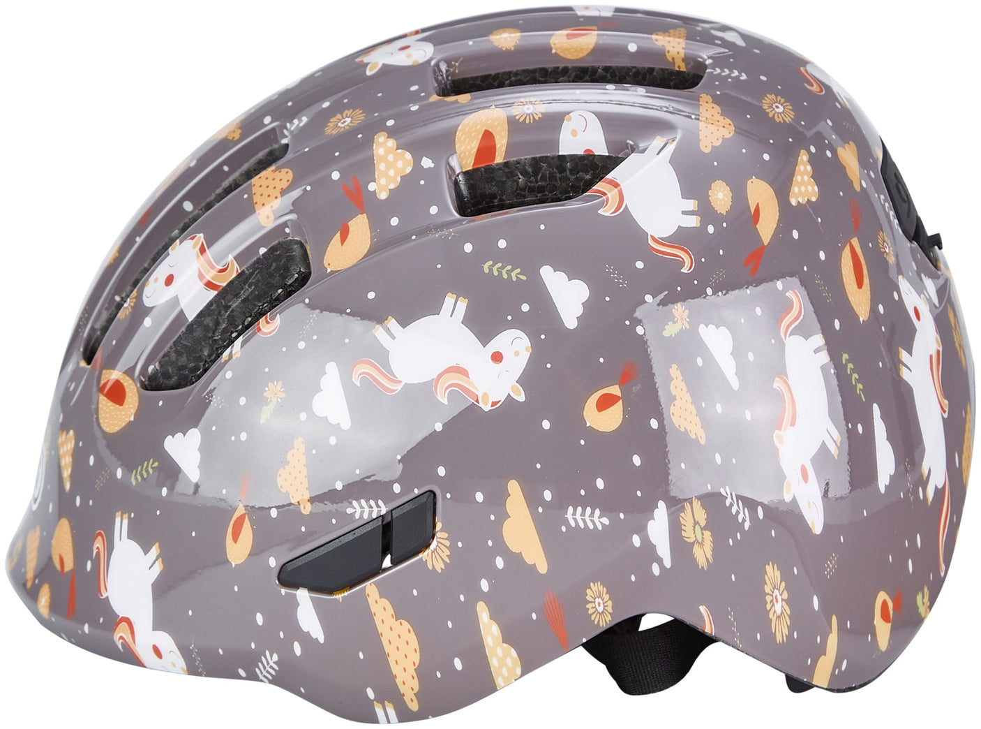 ABUS Smiley 3.0 Helm Kids grijs paard