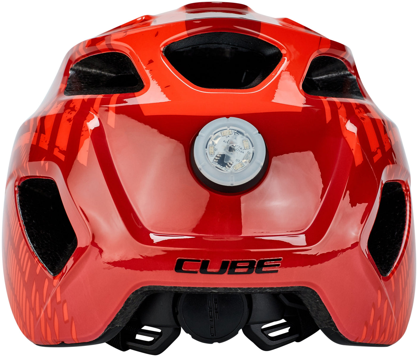 CUBE Helm ANT Kinder rood splash