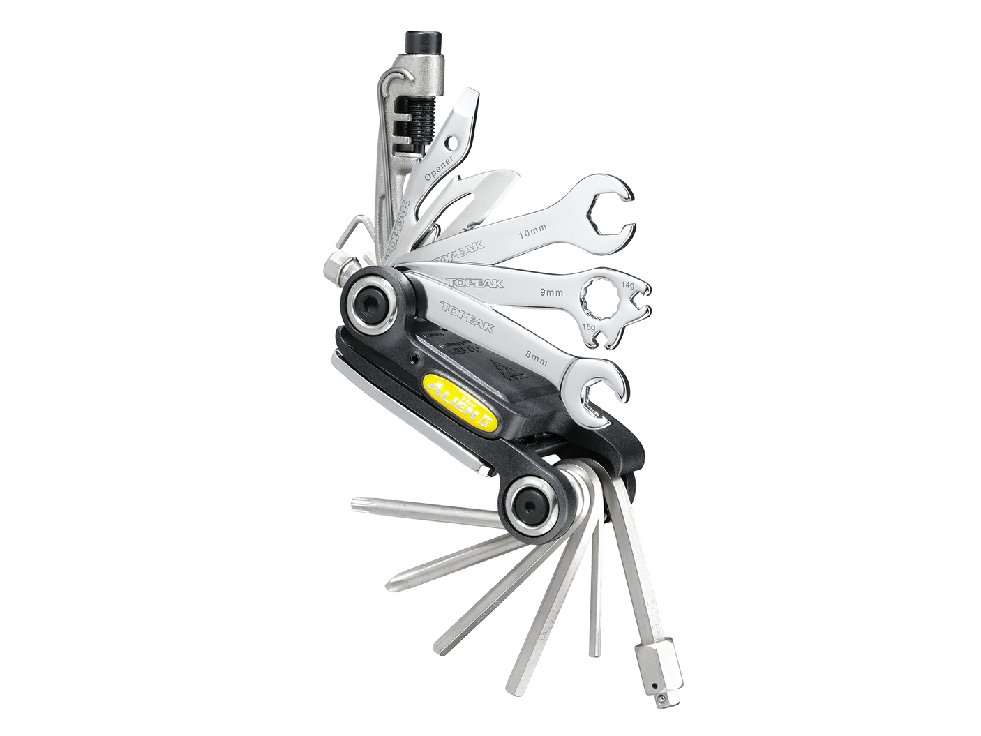 Topeak Alien 2 opvouwbaar gereedschap