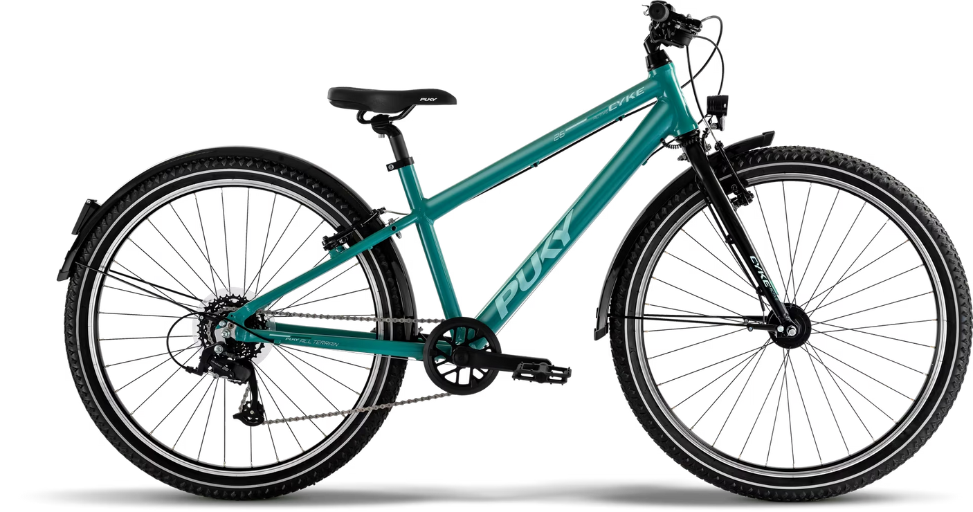 PUKY CYKE 26-8 ACTIVE turquoise/zwart (2025)