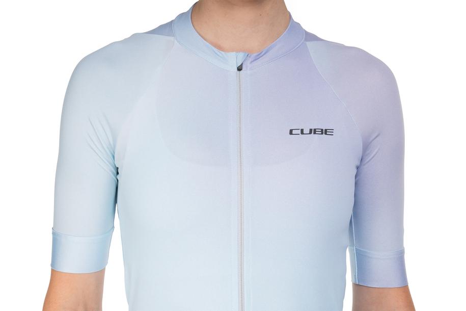 Cube ROAD/XC WS shirt korte mouw bordeaux