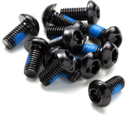 Reverse schroefset voor remschijven 12 stuks zwart