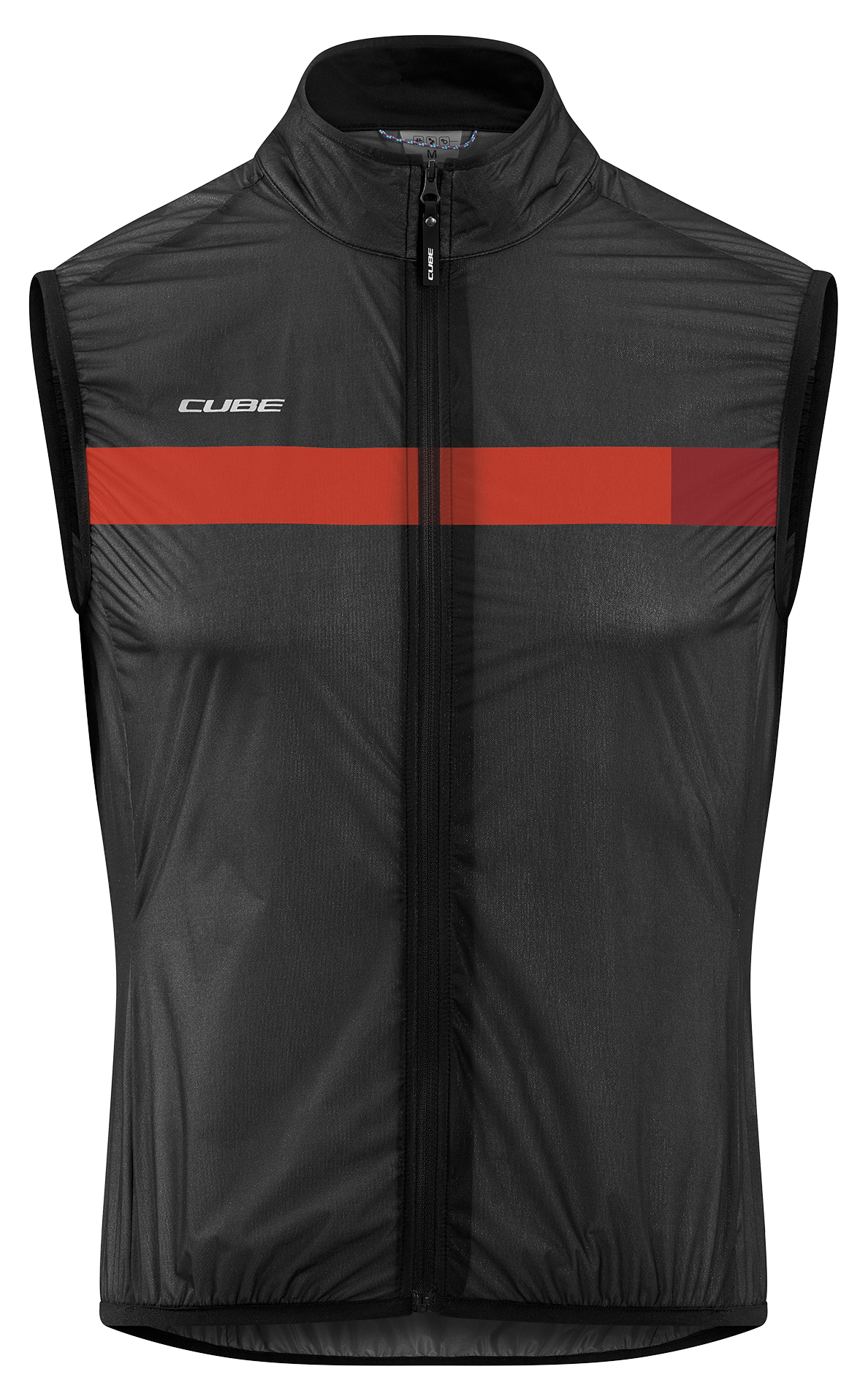 CUBE TEAMLINE windvest zwart