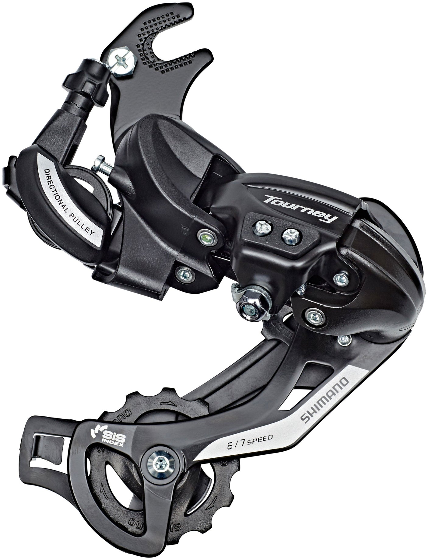 Shimano Tourney RD-TY500 derailleur met adapter 6/7 speed