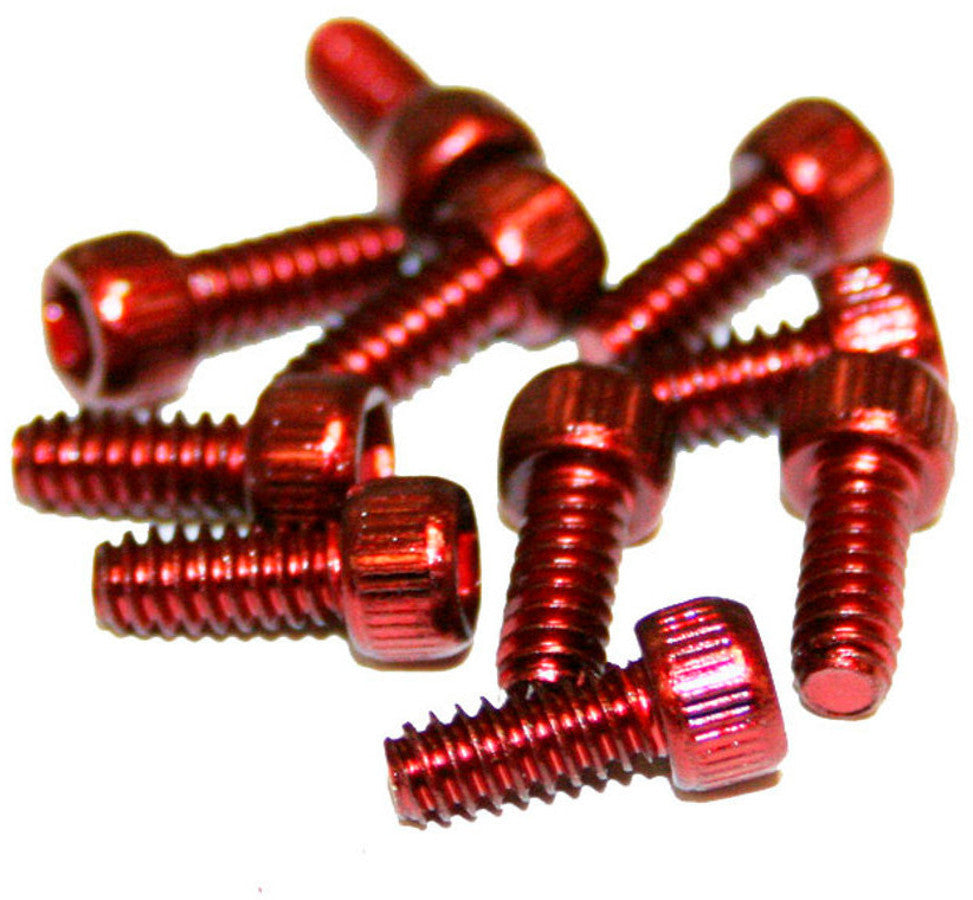 Reverse US Pedal Pin Kit voor Escape Pro/Black One Alu rood