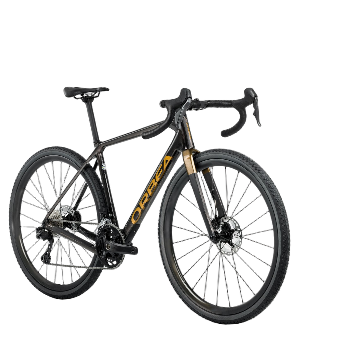 Orbea TERRA M30TEAM 1X Cosmic Carbon View - Metallic Olijfgroen (2025)