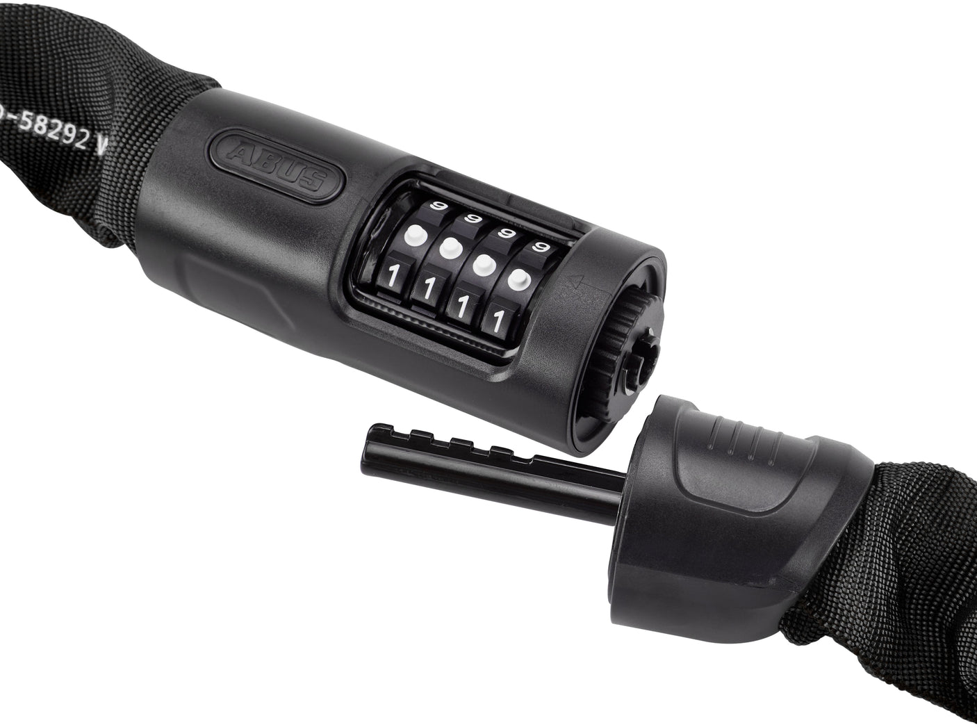 ABUS 8808C Kettingslot zwart