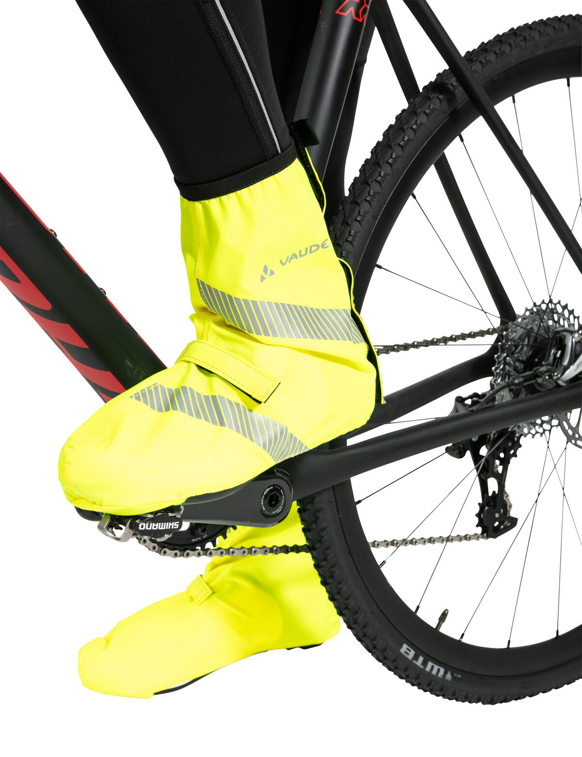 VAUDE Luminum fiets beenwarmer geel