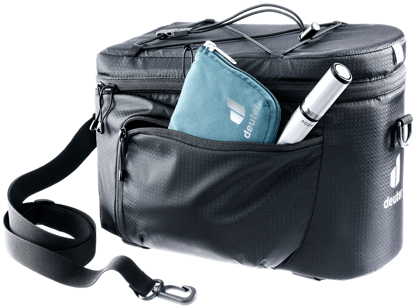 deuter Rack Bag 10 bagagedragerzak black
