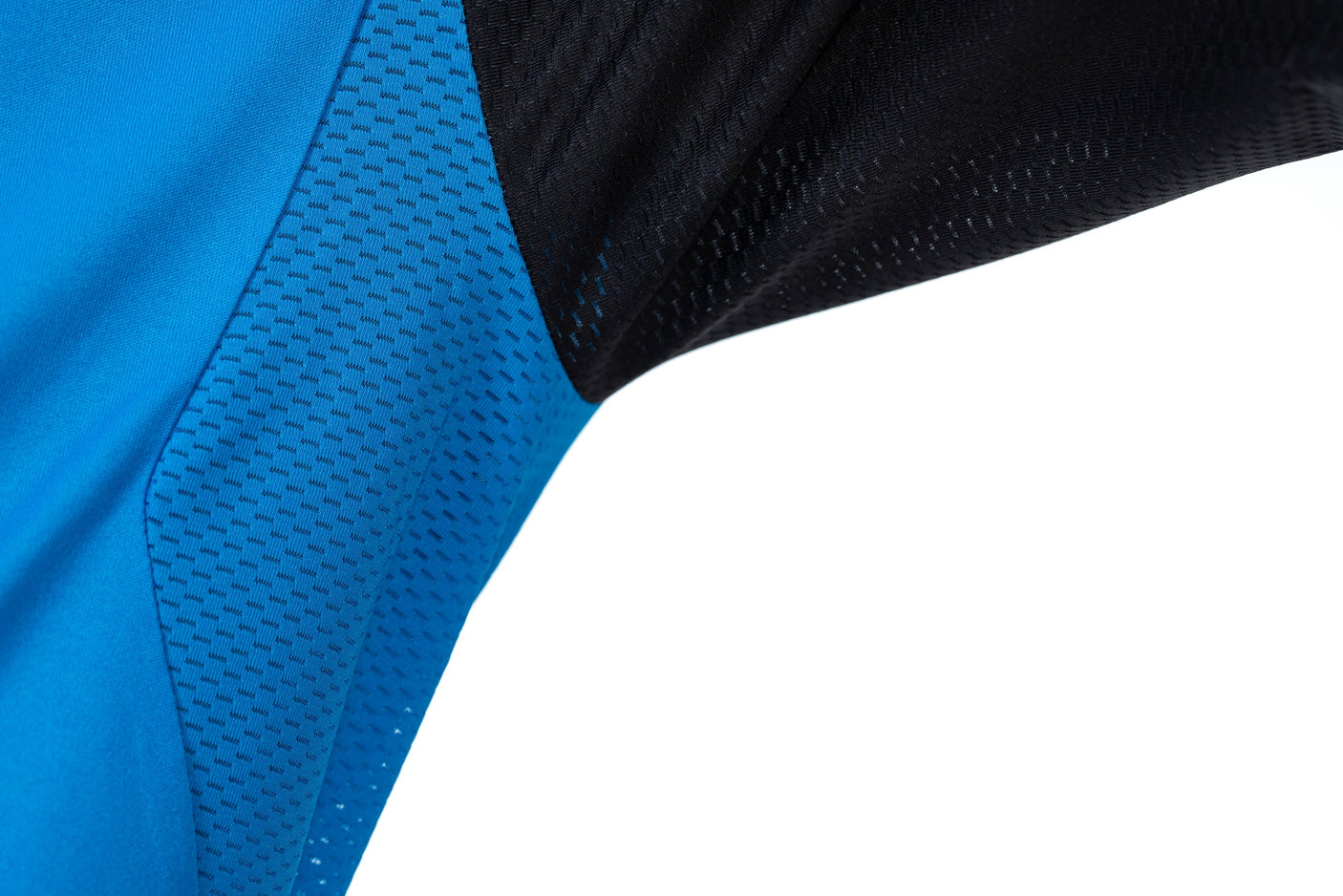 CUBE TEAMLINE Korte mouw ronde hals jersey black´n´blue´n´red