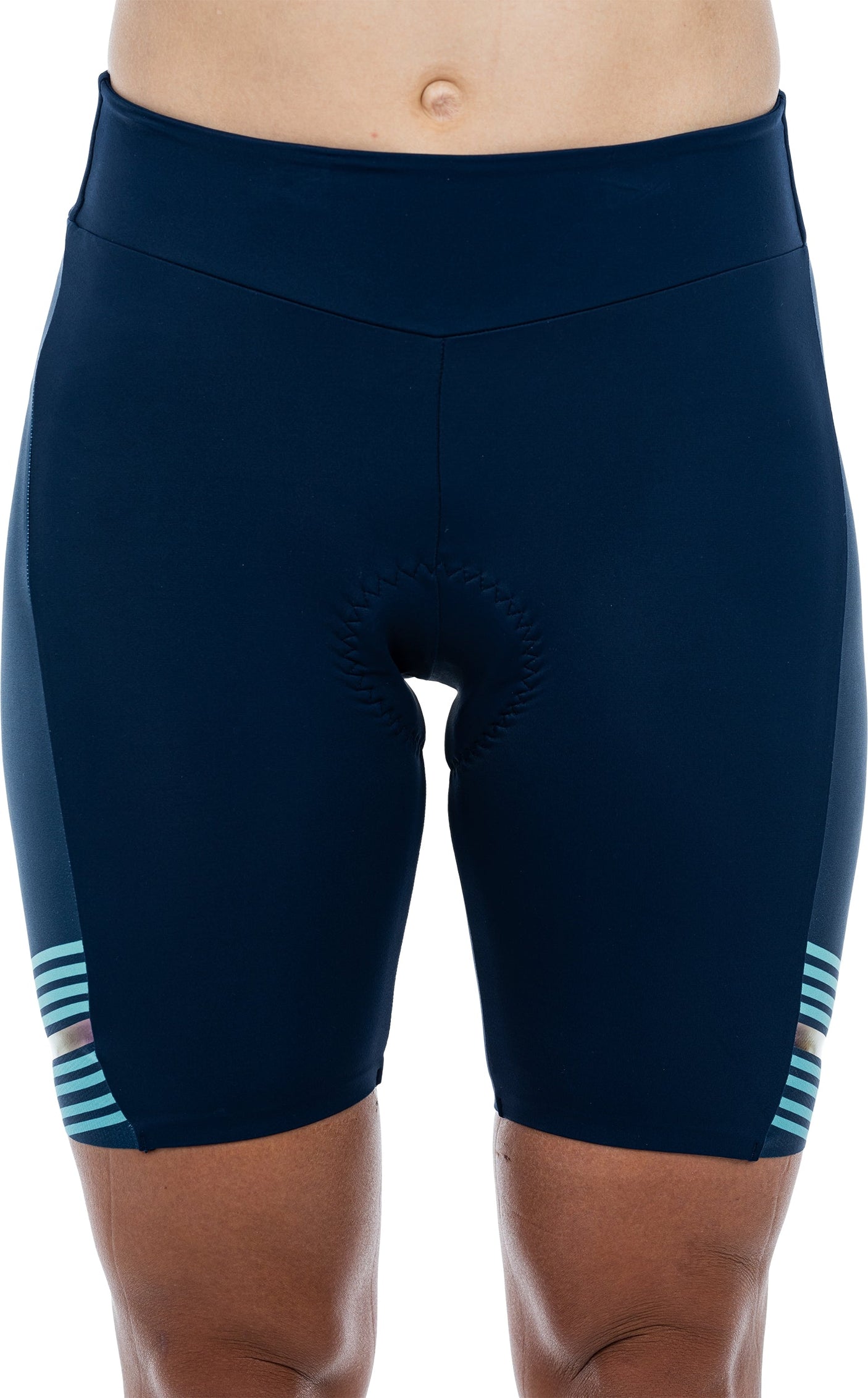 CUBE TEAMLINE WS korte fietsbroek blue´n´mint