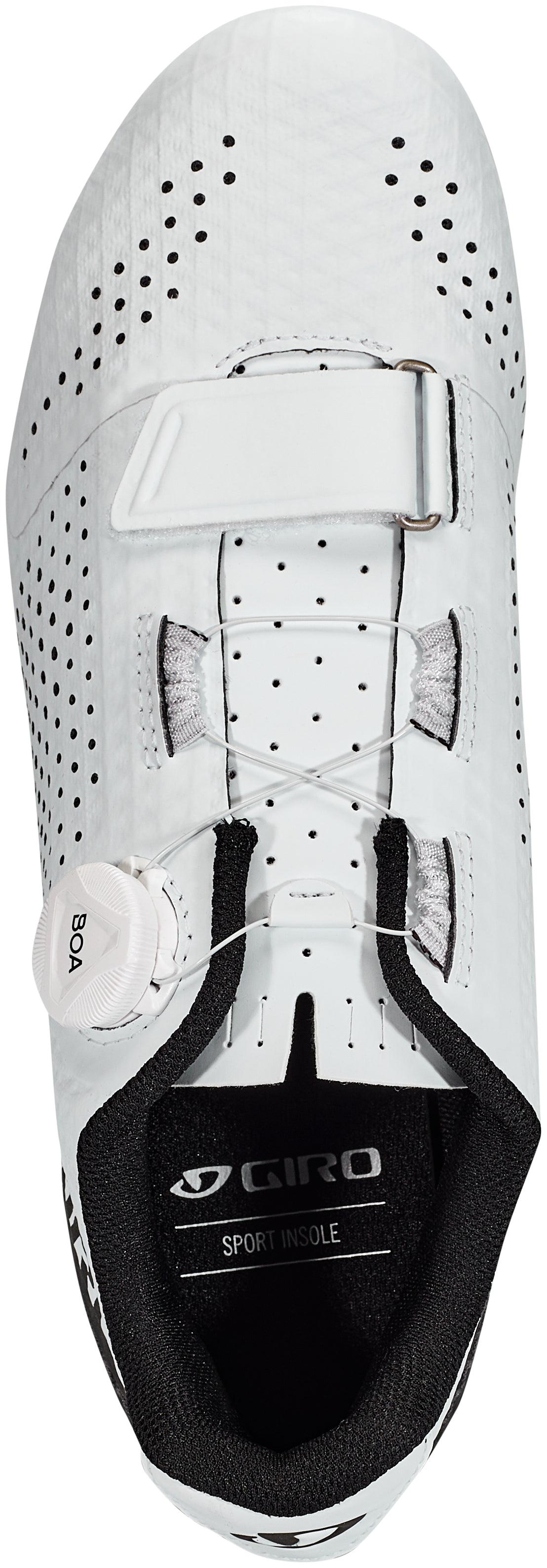 Giro CADET - Racefietsschoenen wit