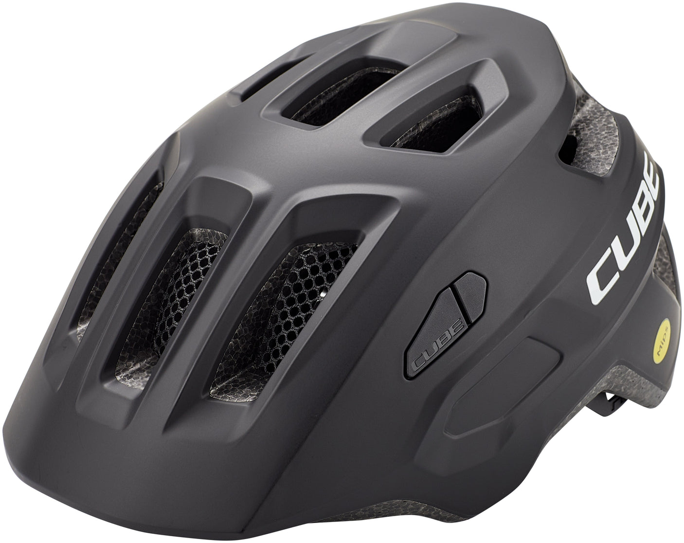 CUBE Helm Kind LINOK mat zwart