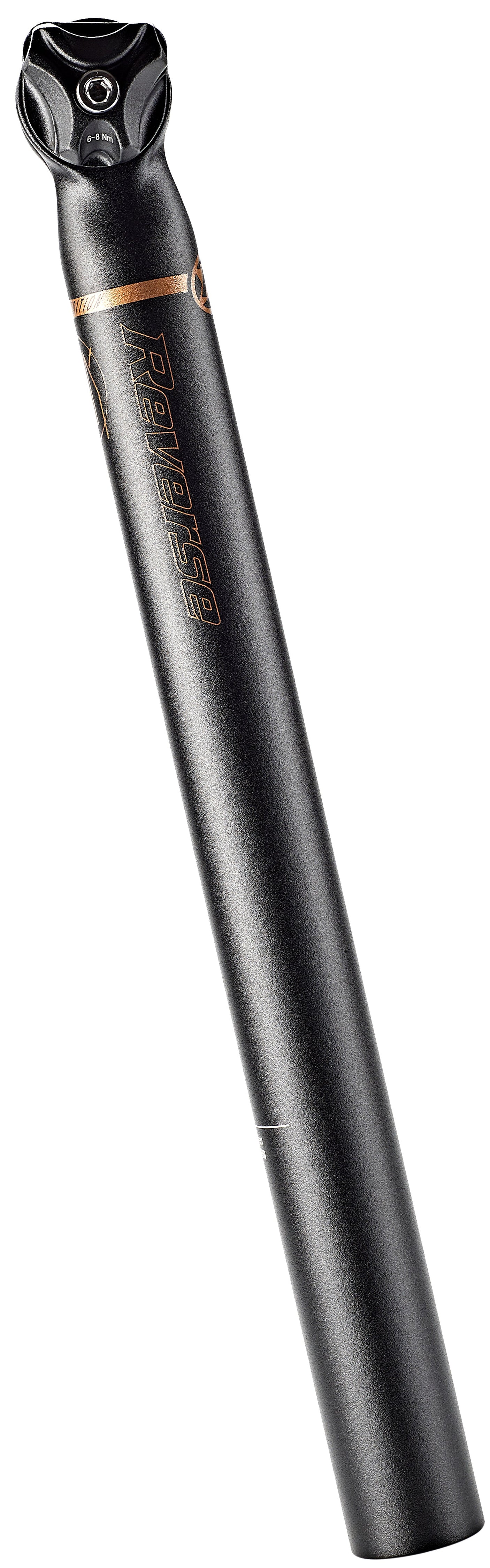 Reverse Nico Vink zadelpen Ø31,6mm zwart/bruin