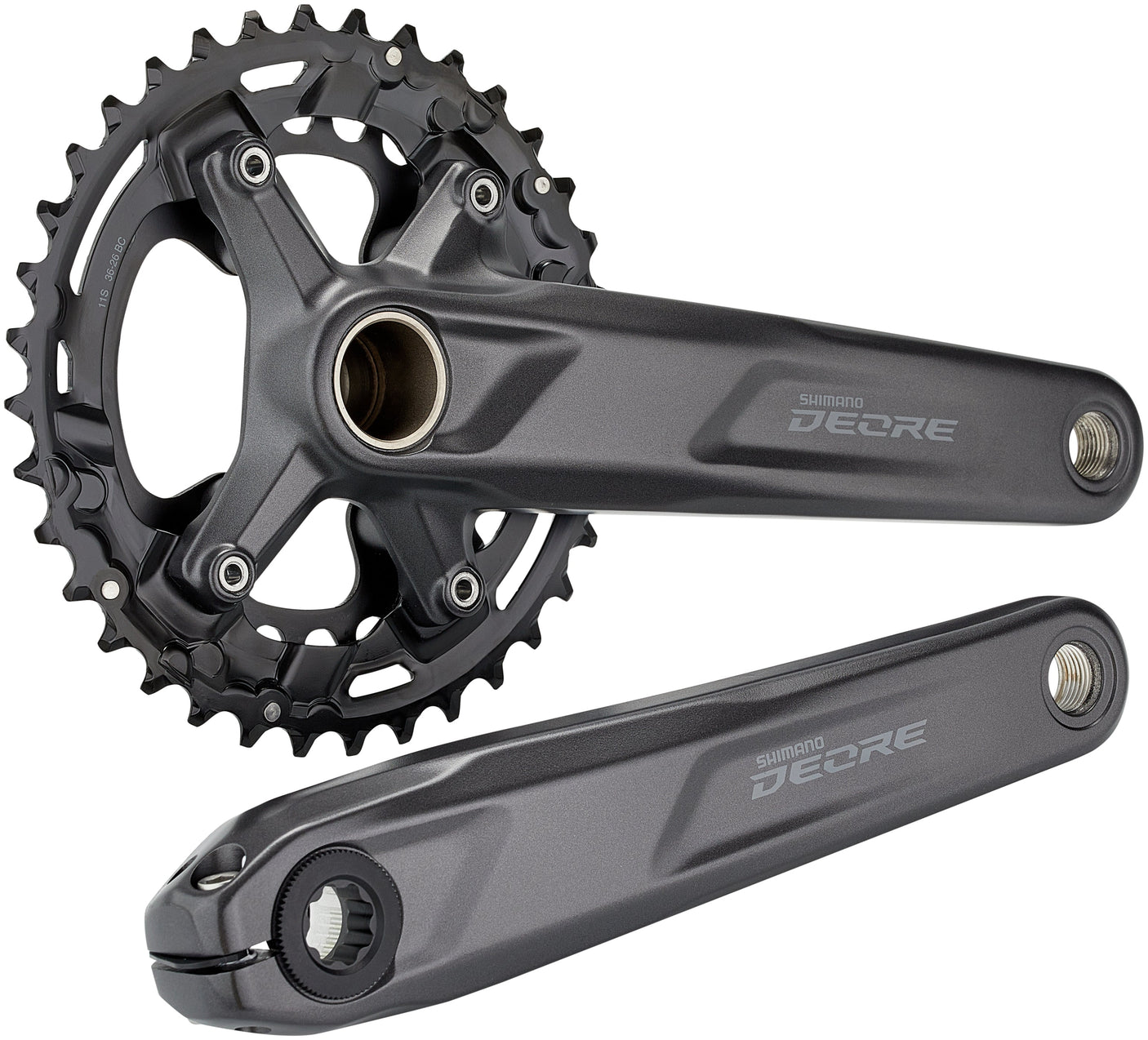 Shimano Deore FC-M5100 crankstel 2x11-speed 26/36T 48,8mm