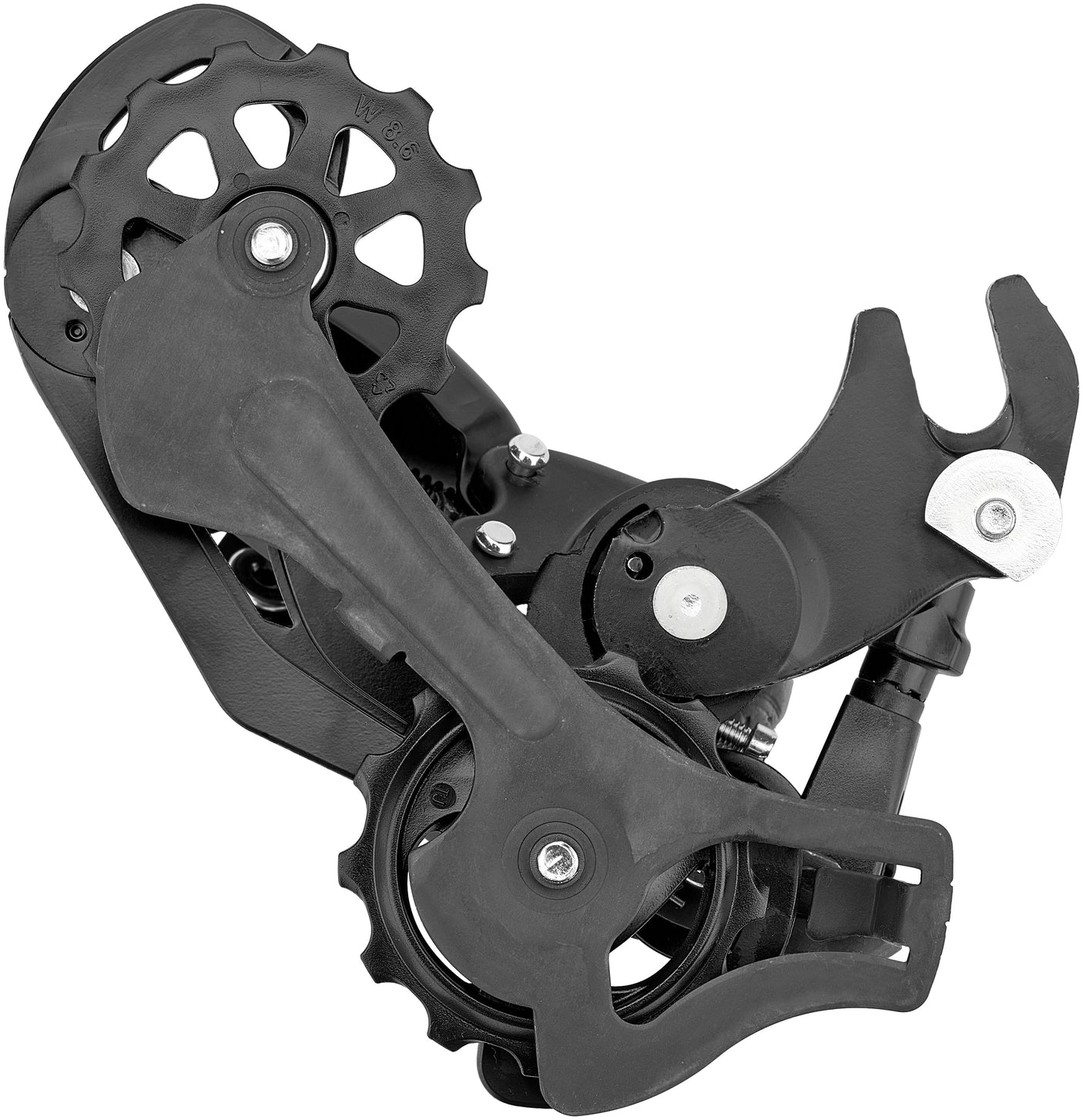 Shimano Tourney RD-TY500 derailleur met adapter 6/7 speed