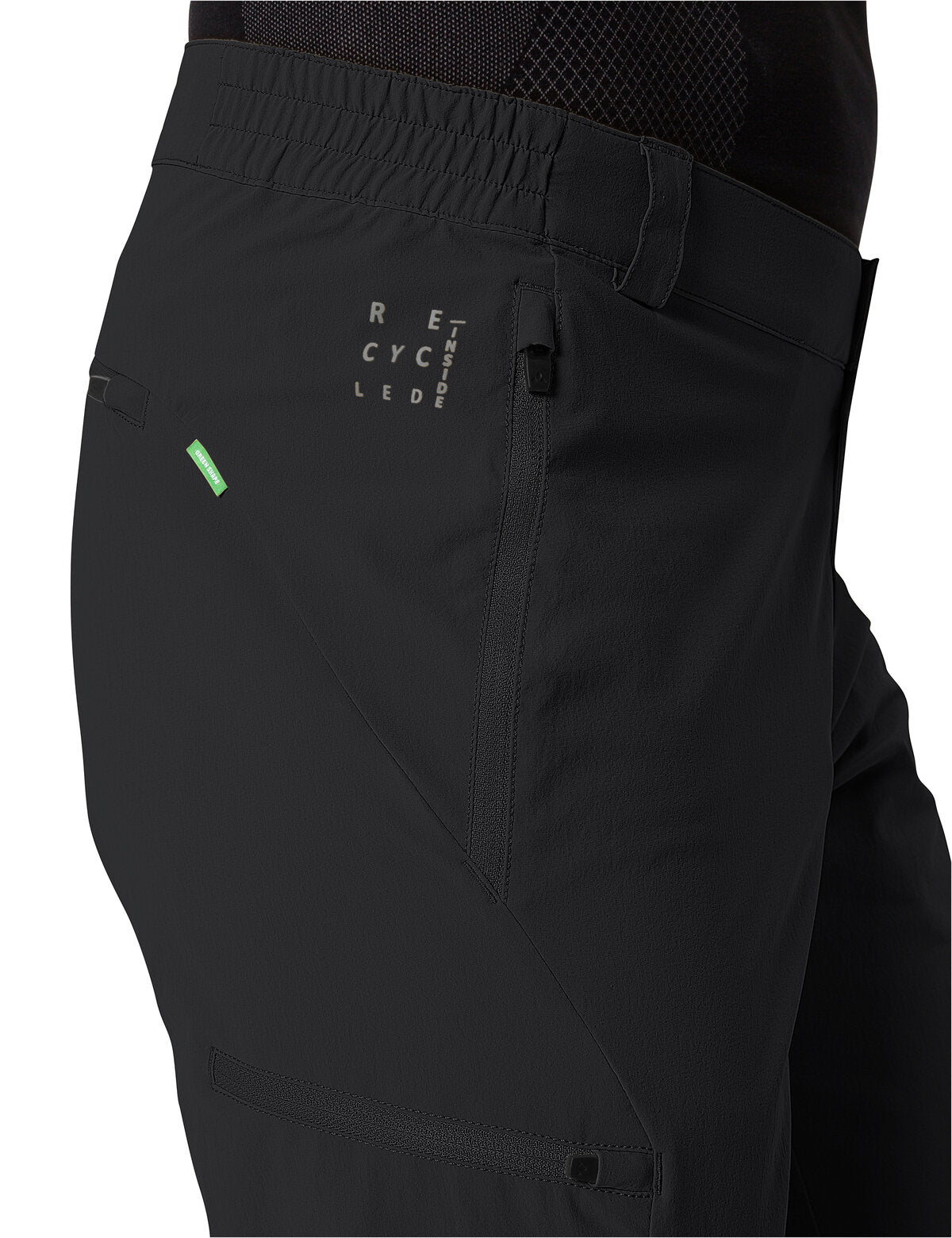 VAUDE Yaras Zip Off Broek Heren zwart