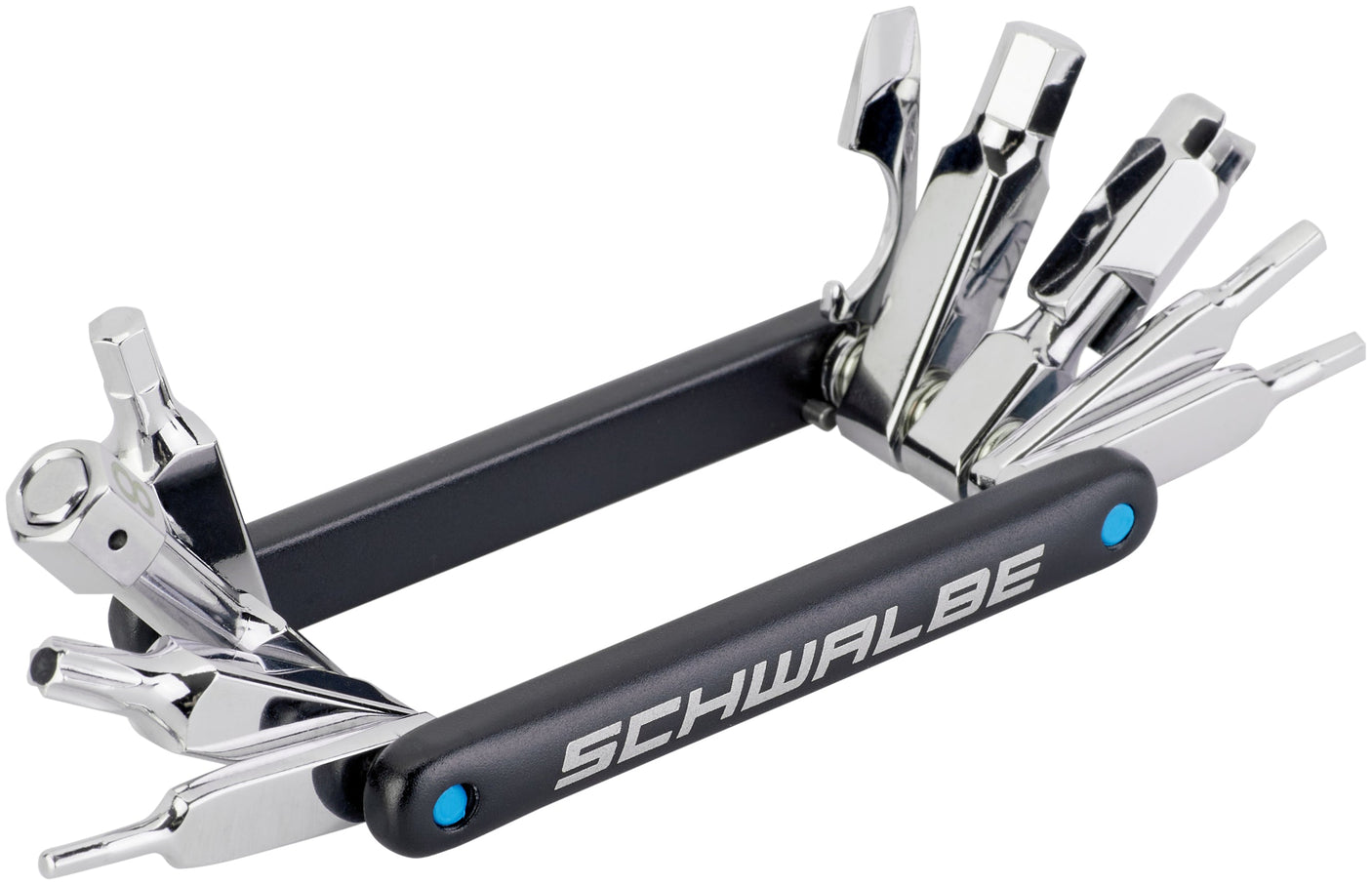 Schwalbe Multitool 2.0 incl. ventielgereedschap zwart/zilver