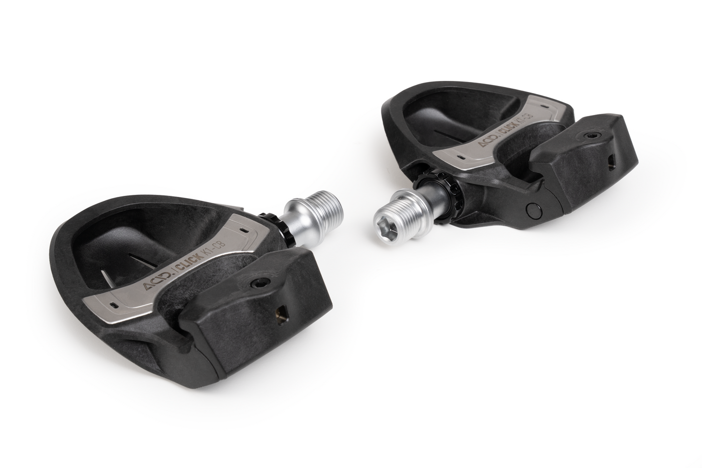 Acid Pedalen CLICK K1-CB Road zwart