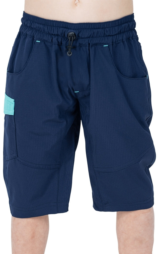 CUBE TEAMLINE Baggy Shorts ROOKIE blauw´n´mint