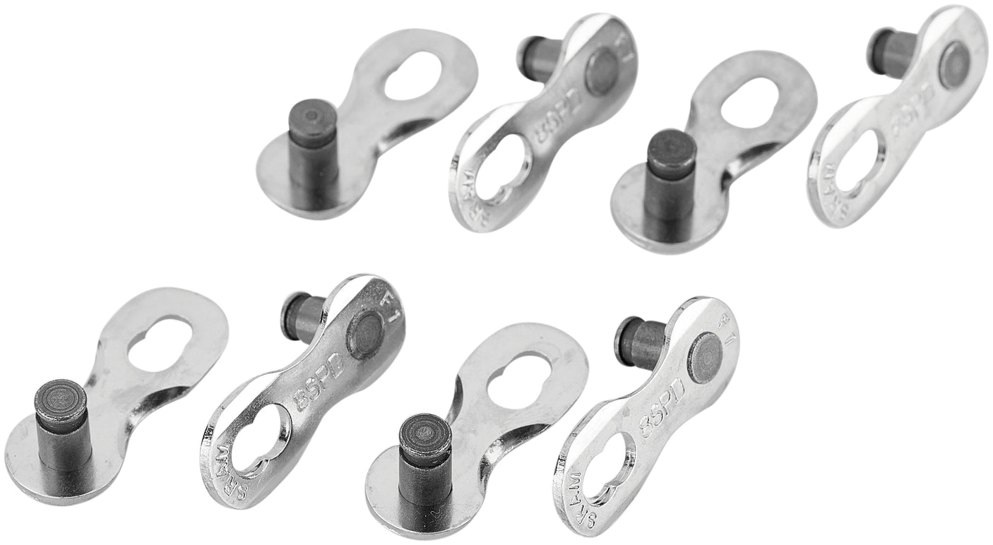 SRAM Power Link kettingverbinder 8-speed 4 stuks zilver