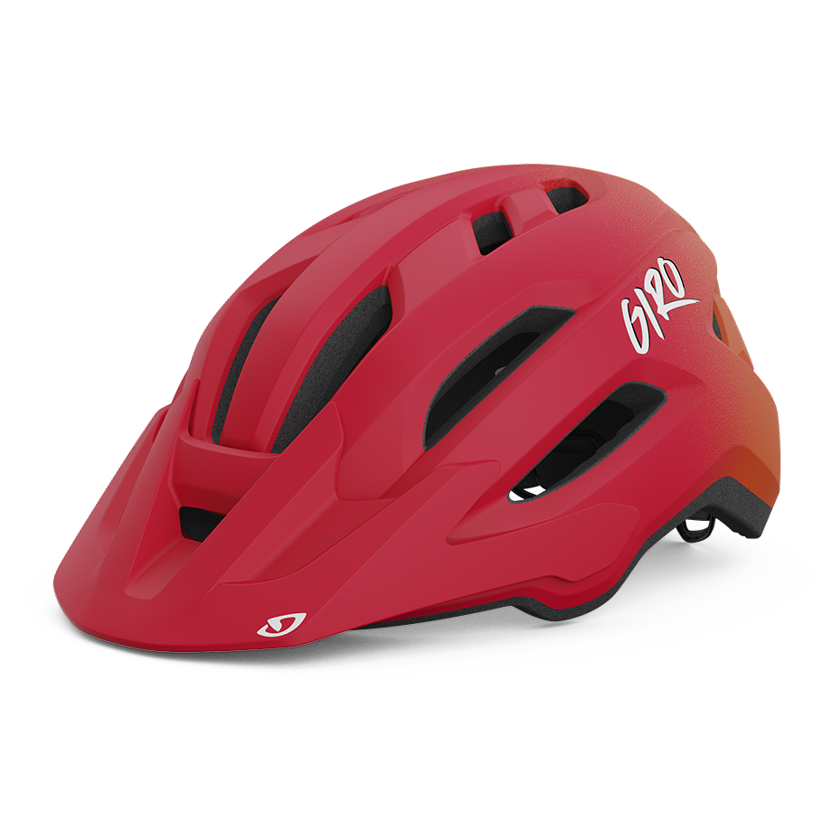 Giro Fixture II Y helm mat rood vervaagd