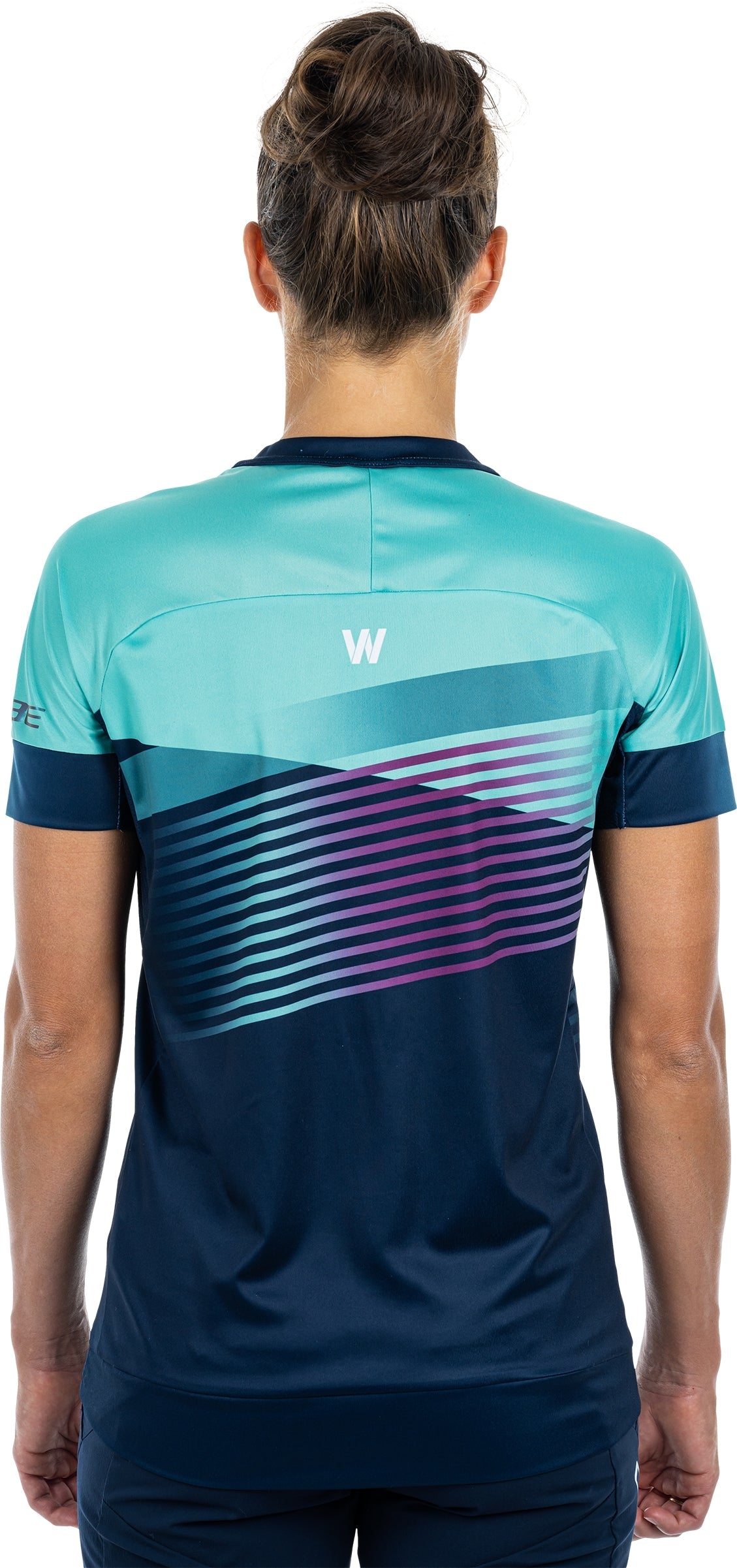 CUBE TEAMLINE WS Ronde hals korte mouw jersey blue´n´mint