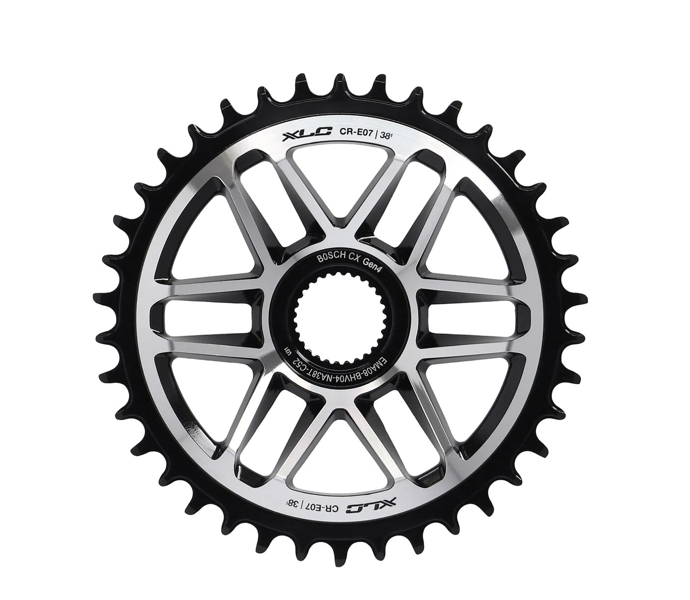 XLC CR-E07 E-Bike kettingblad zwart/zilver