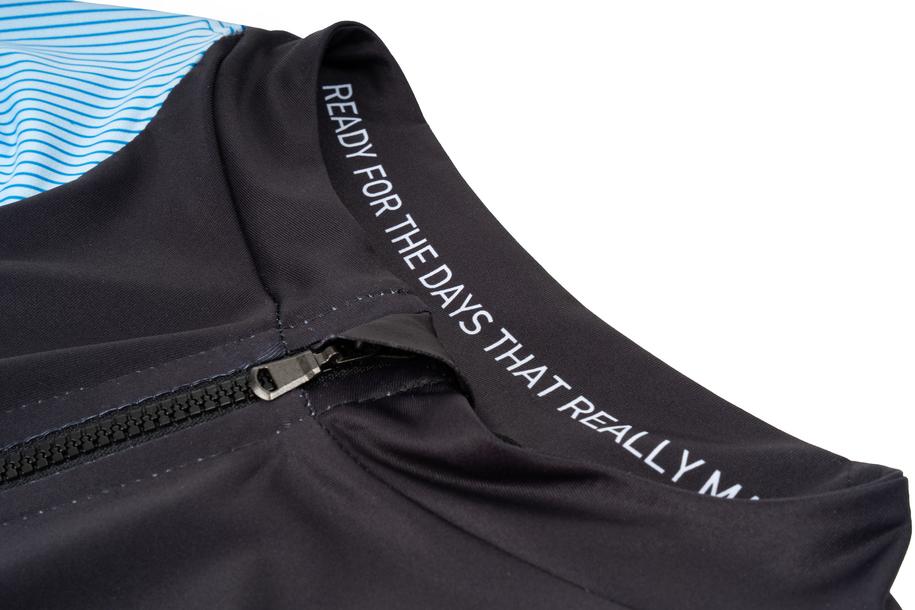 Cube ROAD/XC Teamline korte mouwen zwart