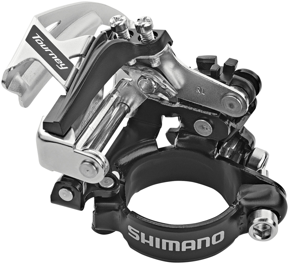 Shimano Tourney FD-TY710 voorderailleurklem top swing 63-66° 7/8-speed