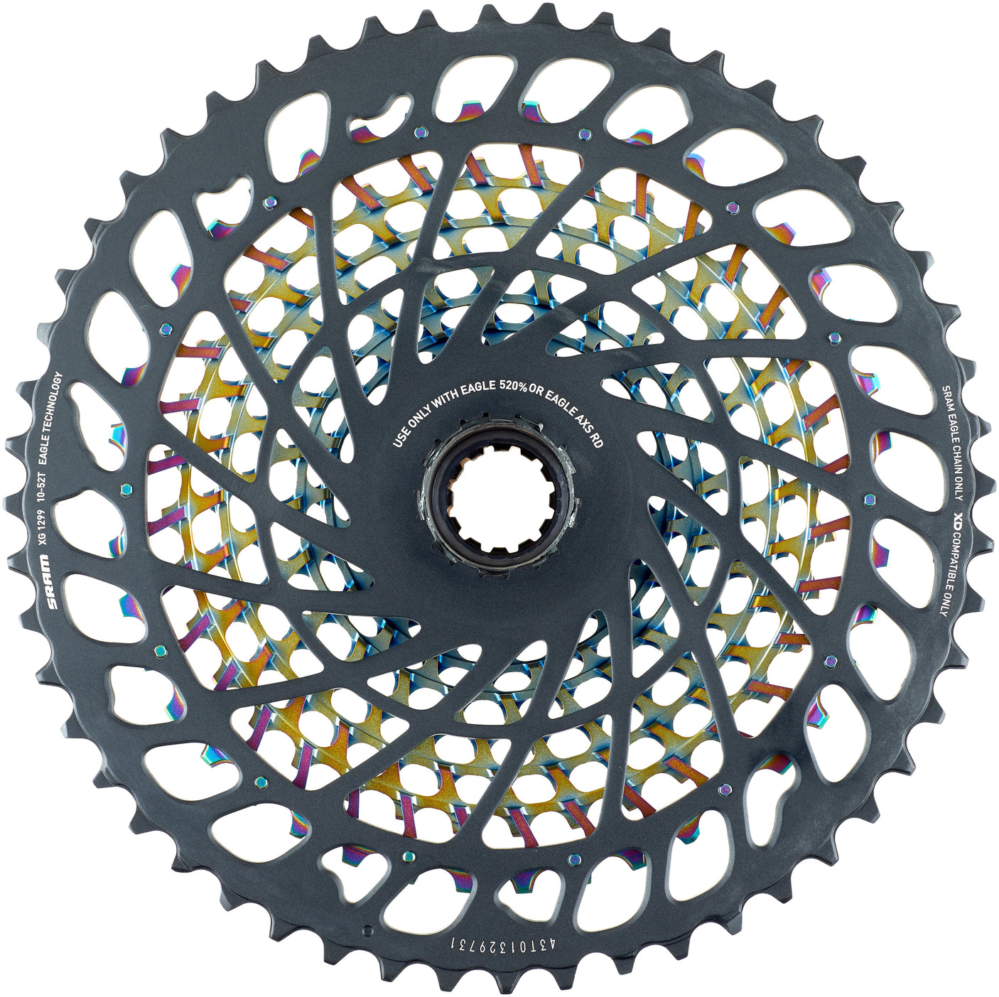 SRAM XG-1299 Eagle Cassette 12-speed rainbow