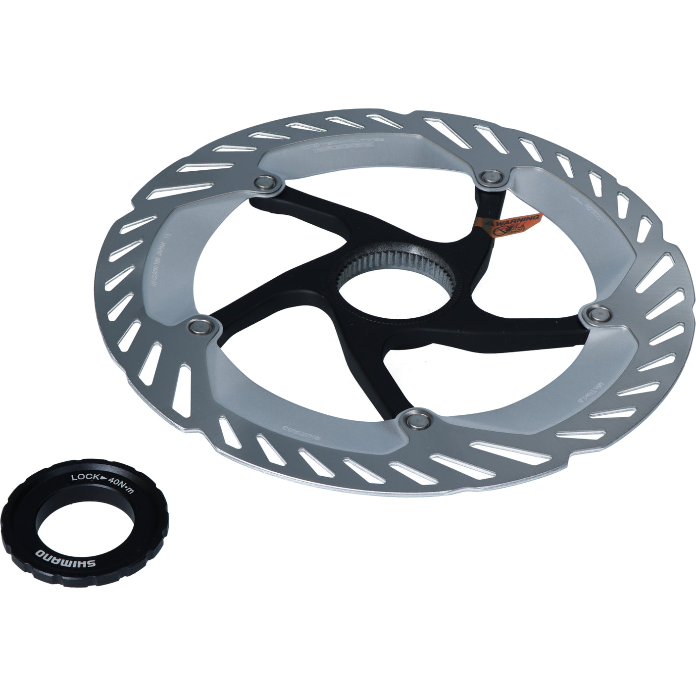 Shimano remschijf RT-CL800 Centerlock sluitring met buitenvertanding, 180mm