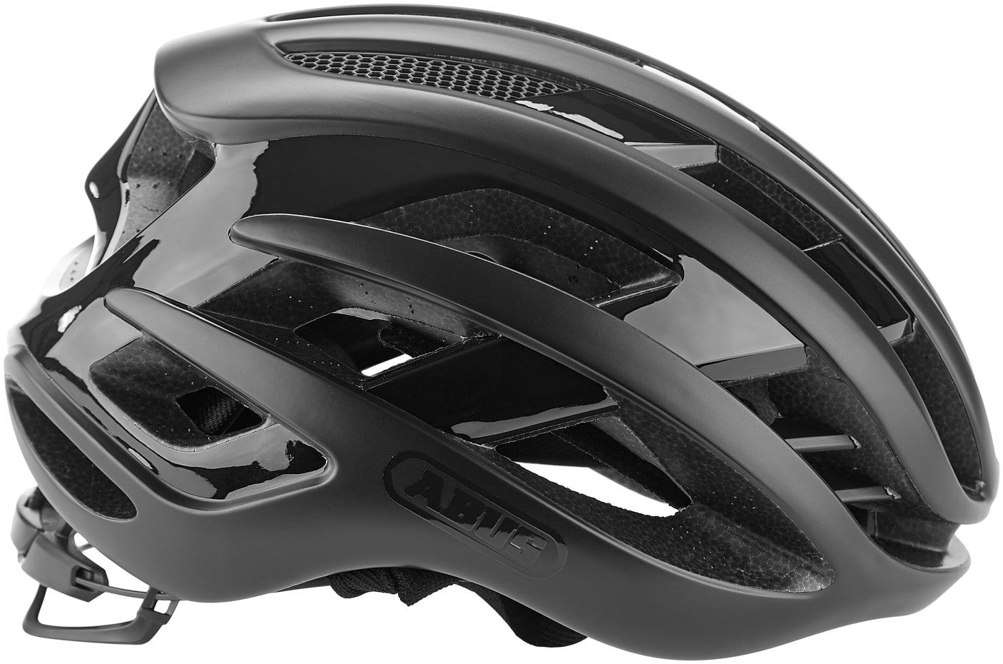 ABUS Airbreaker Helm Road fluweel zwart