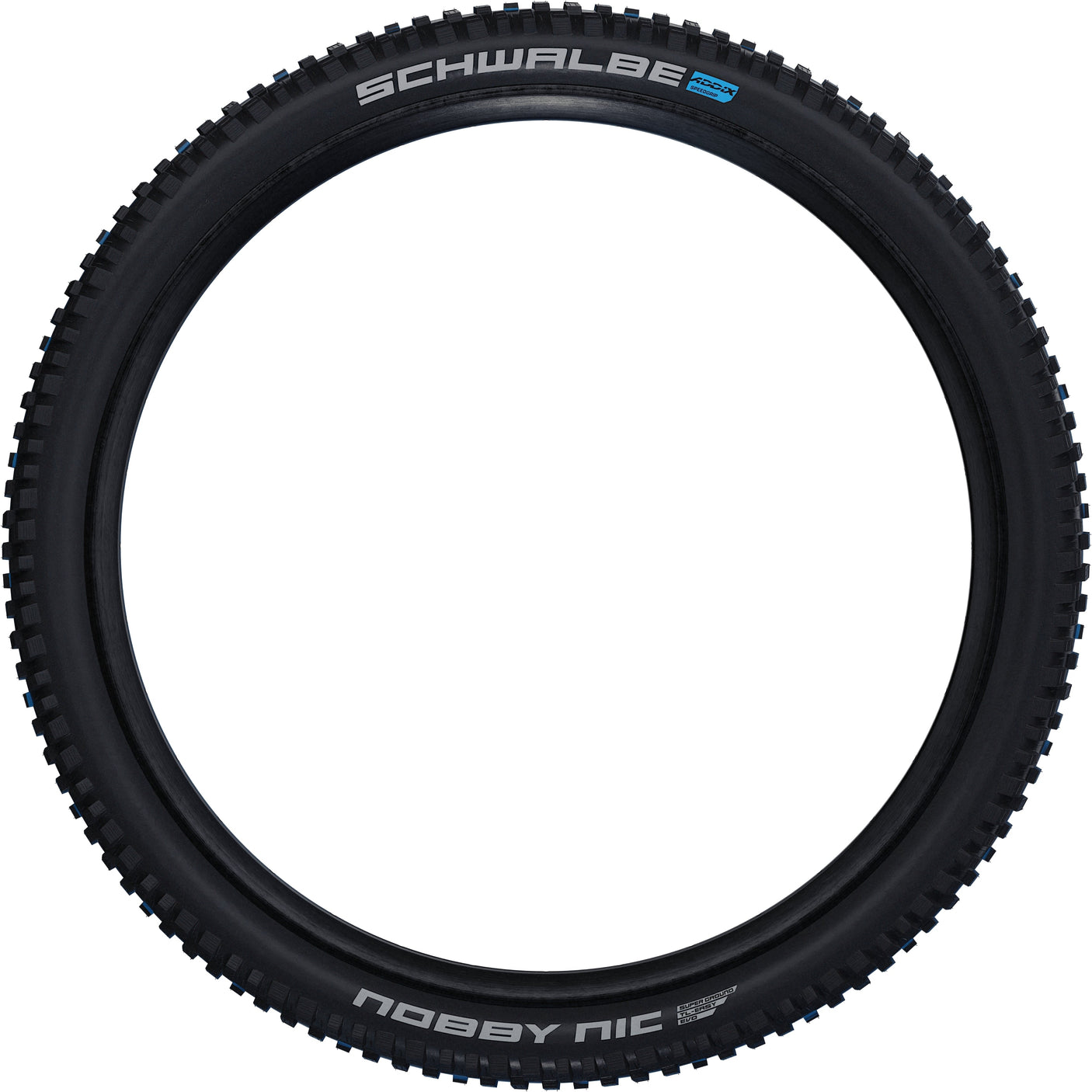 Schwalbe Nobby Nic Super Ground Evo vouwband 29x2.25" TLE E-50 Addix Speedgrip SnakeSkin zwart