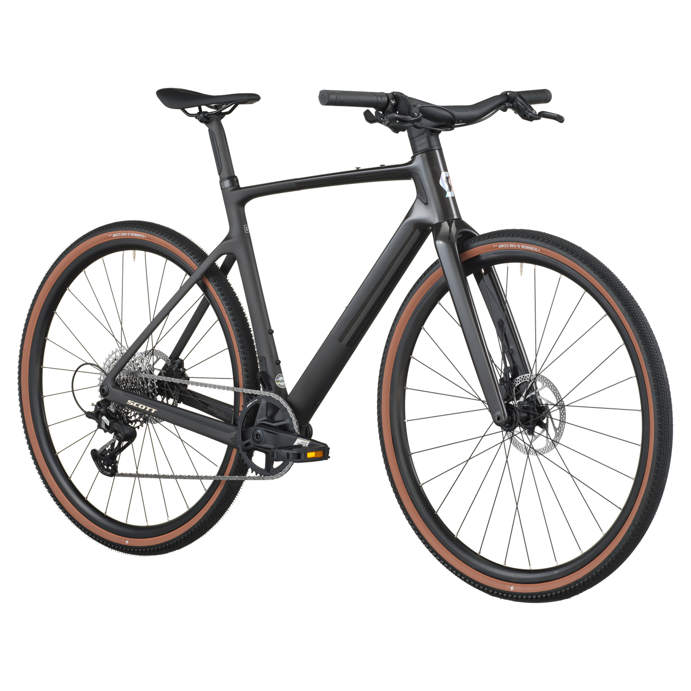 Scott Metrix 10 carbon zwart